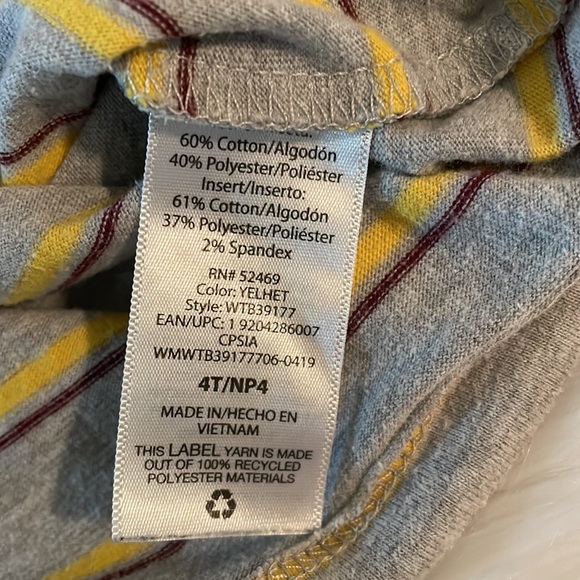 Three boys tops * size 4T * 2 shirts one pajama shirt - Picture 14 of 16